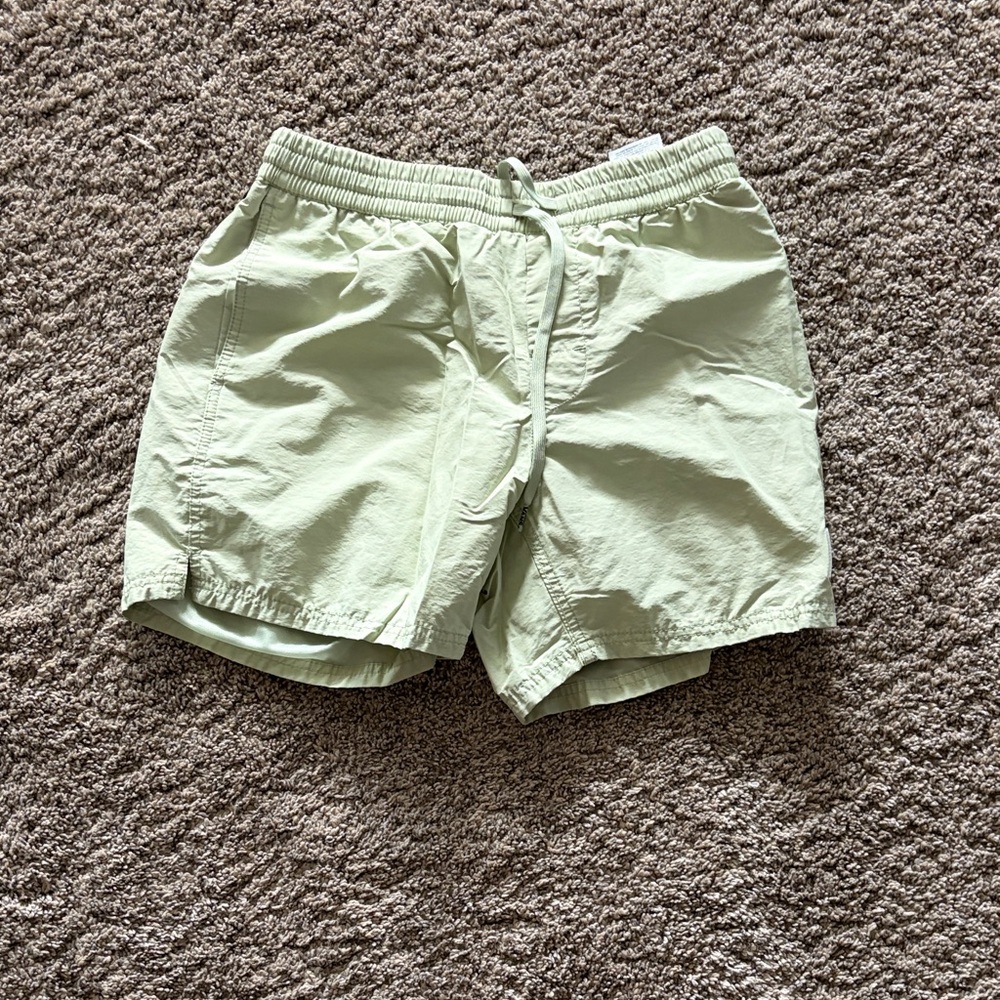 Vans Light Green Athletic Shorts